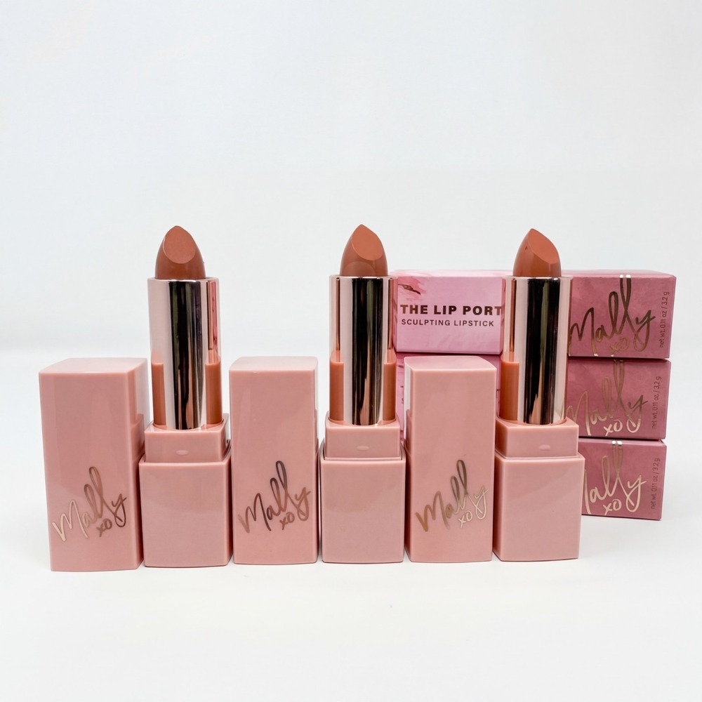 3 Pack Mally Xo The Lip Portrait Sculpting Lipstick Spring Peony